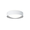 wall and ceiling luminaire PREMIUM ARCHITEKTUR � 30,8cm round IP40, white, metal grey 