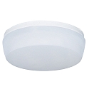 LED Wall and Ceiling luminaire, round, 13W, 4000K, 1500lm, IP54, white