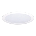 ceiling recessed luminaire �17 flat, round IP44, white dimmable
