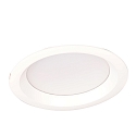 LED Recessed Downlight, 17/24/30W, 4000K, 2600lm, IP65, white