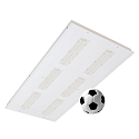 recessed luminaire ball proof, multipower IP40