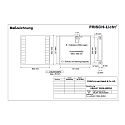 Frisch-Licht LED Insert / Recessed grid luminaire, 37W, 3000K, 4000lm, IP20, UGR < 19, DALI dimmable, white