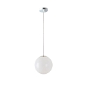 pendant luminaire �40 switchable IP40, chrome, white dimmable