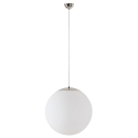 pendant luminaire �60 switchable IP40, chrome, white dimmable