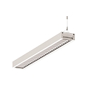 LED Light strip Pendant grid luminaire direct / indirect, 84W, 4000K, 11000lm, IP20, UGR < 19, DALI dimmable, white