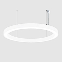 pendant luminaire � 150CM CCT Switch, direct / indirect, UGR < 19, multipower, ring shape IP40, white 