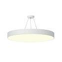 LED Pendant luminaire round direct / indirect, 126W, 3000K, 15100lm, IP40, DALI dimmable, white