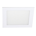 recessed downlight FLAT / 19.5X19.5CM square, CCT Switch, UGR < 19, excl. LED driver IP54, white dimmable