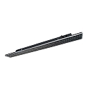 3-phase luminaire 60cm multipower, deep radiating IP20, powder coated, black 