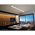Hera recessed luminaire swivelling IP44, black, transparent, lacquered dimmable 4