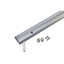LED under-cabinet luminaire LED ModuLite F, IP20, 230V HVLCS, CRi>90, 60cm, with switch, 10W 4000K 950lm 120�, anodised alu