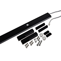 under-cabinet luminaire with motion detector IP20, black 7,8W 290lm 4000K CRI 90-100 100cm