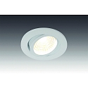 recessed luminaire ECO SR 68 swivelling, set of 1 IP20, white dimmable 6,5W 750lm 3000K 24� 24� CRI 80