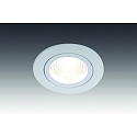 recessed luminaire ECO SR 68 swivelling, set of 1 IP20, white dimmable 6,5W 750lm 4000K 24� 24� CRI 80