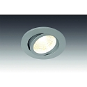 recessed luminaire ECO SR 68 swivelling, set of 1 IP20, chrome matt dimmable 6,5W 750lm 3000K 24� 24� CRI 80