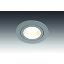 recessed luminaire ECO SR 68 swivelling, set of 1 IP20, chrome matt dimmable 6,5W 750lm 4000K 24� 24� CRI 80