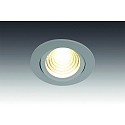 recessed luminaire ECO SR 68 swivelling, set of 1 IP20, chrome matt dimmable 6,5W 750lm 2700K 24� 24� CRI 80