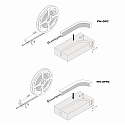 Hera LED Strip TAPE FN-3FC FREECUT 930 / 5M with plug white