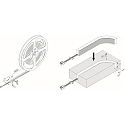 Hera LED Strip TAPE FN-6 FREECUT 930 / 5M with plug white