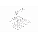 Hera under-cabinet luminaire S-PAD F flat, with plug, with touch dimmer IP20