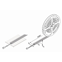 Hera LED Strip TAPE F CORNER 270� 940 / 5M with plug white