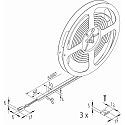 Hera LED Strip TAPE F 10/6 940 / 5M with plug white