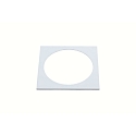 Adaptor ring SR 68, angular, for drillings up to 84mm, white