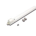 Compact linear luminaire (long field) SlimLite CS, 25.9cm, 6W, with splinterguard cover (plexiglas)