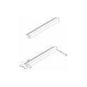 Hera under-cabinet luminaire up / down IP20, stainless steel, opal  7