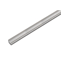 LED corner profile 19mm for covering profile 15mm, length 100cm, anodised alu