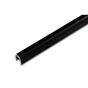LED 2-Link accessory - showcase profile, 24V DC, for covering profile 15mm, 100cm, black