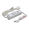 Transformer LED 24/ 30W connection cable 200cm, with Europlug with connection line 100cm