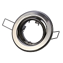 HEITRONIC Heitronic Recessed spot max. 50W with aluminum reflector, swiveling, chrome matt