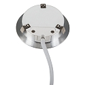 HEITRONIC LED Recessed spot AUSTIN, brushed aluminum, 6W, warm white, round