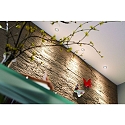 HEITRONIC LED Recessed spot SR68, 4,8W, 35�, 3000K, 319lm, IP44, chrome matt