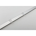 HEITRONIC Aluminum corner profile round 100cm, opal cover