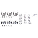HEITRONIC LED Under cabinet luminaire MECANO 110�, 3000K, 1000mm, 15W, 1000lm