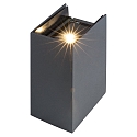 Heitronic LED Wall luminaire TILO, warm white