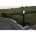 HEITRONIC Floor lamp LARISA, 105cm, E27, IP44, black