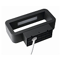HEITRONIC LED Wall luminaire JUNO Outdoor luminaire, 6W, 120�, 3000K, 280lm, IP54, anthracite