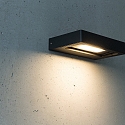 HEITRONIC LED Outdoor luminaire CORDOBA Wall spot, 12W, 90�, 3000K, 600lm, IP54, anthracite