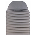 HEITRONIC ISO socket E27, threaded, white