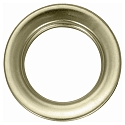 ISO screw ring metal, E27, brass