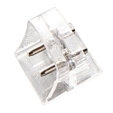 Direct connector for MICANO Under cabinet luminaire, 2 pack
