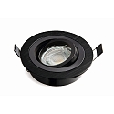 Recessed spot DL7801, ROUND, GU10 & GU5.3, LED max. 8W, IP20, swiveling, black