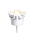 LED Module MR16, as a GU10 replacement for built-in spots, 5W 3000K 380lm 38�, white