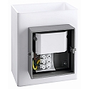 HEITRONIC LED Wall luminaire BALI Outdoor luminaire, square, 12,5W, 3000K, 700lm, IP54, white