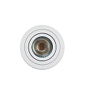 Surface mounted spot ADL9001, round, GU10, IP20, 25� swiveling, white