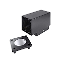 Wall luminaire GALERA Outdoor luminaire, GU10, max. 7W, square, IP54, anthracite, LED max. 9W