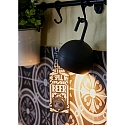 HEITRONIC battery table lamp PHERA with accumulator, with touch dimmer IP54, anthracite dimmable